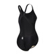 YINGFA imitation sharkskin fabric professional racing one-piece with drainage line triangle one-piece swimsuit 921 black 3XL (1.70m/130Jin Jin equals 0.5kg)