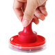 
Asia News w-9863 printing platform Quick-drying atomic ink seal round transparent printing platform red