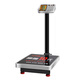 Yongcai (YONGCAI) two-color waterproof electronic scale commercial platform scale stainless steel high-precision weighing aquatic products and seafood vegetable selling scale weighing scale stall express heavy goods large scale 200 kg 32*42 two-color waterproof scale foldable back