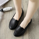 Han Xuefei (HanxueFeizi) Frühlings- und Herbst-Mutter-Schuhe Single Schuhe Lederschuhe Weiche Sohle bequem