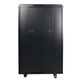 Gabinete ZHJT 24U Gabinete 1.2M Gabinete de red Estándar Gabinete de 19 pulgadas 600*600*1200ZT6622 Puerta de vidrio negro Modelo ordinario