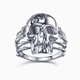 Pt.Charm platinum ring men's model pt950 platinum men's ring domineering skull personality creative versatile men's ring If it is not in stock, it can be customized. Take 16g as an example