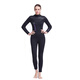 DIVE&SAIL 5mm thick wetsuit warm swimsuit mercerized cloth lining one-piece long-sleeved warm wetsuit 4132 men's S