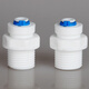 European and American Star Water Purifier Faucet Two-part Quick Connector Direct Drinking Faucet Accessories 2-part Faucet Quick Direct Through Ice Maker Inner Teeth Connector Water Boiler Conversion Connector 4-part Extra Tooth Rotation 2-part Pipe Quick Direct Through (K1048)