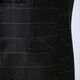 Haipaihaoyu Suit Men Gentleman Slim Business Formal Wear Traje gris oscuro Entrevista de traje profesional Vestido de novia 9911 Dark Grey 4xl (190)
