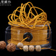 Veena Silk Braided Thread Wenwan Buddha Bead Thread Mambo Thread Jade Thread Chinese Knot Rope Non-elastic Beaded Thread Bracelet Braided Rope Earthy Yellow 1.0 Veena Silk Qianmian
