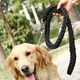 Dogstory Dog Rope Medium Dog Large Dog Leash Golden Retriever Dog Walking Rope Dog Chain Large Dog Collar Black Medium (15-38Jin Jin is equal to 0.5kg)
