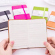 TiAnshundu Especificaciones Notebook Pocket Diary Notebook Mini Portable Notebook Escuela Primaria Premio de regalo A50-863 A6 Libro pequeño 2 libros (color aleatorio)