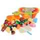 
[70% new] Beins children's educational toys Fruit and vegetable simulator play house toys 21 pieces B81O2-04