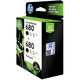 HP (HP) 680 Los cartuchos de tinta son adecuados para 2138 4678 4538 3636 3638 5078 Impresoras 680 Cartuchos de tinta (negro + negro)