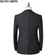 Haipaihaoyu Suit Men Gentleman Slim Business Formal Wear Traje gris oscuro Entrevista de traje profesional Vestido de novia 9911 Dark Grey 4xl (190)