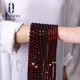 Ouzani natural blood amber 108 beads amber bracelet multi-circle beading for men and women 5-5.5mm