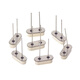 TaoTimeClub quartz crystal oscillator plug-in two-pin HC-49S passive clock crystal 3.579545MHz-40MHz 12MHz plug-in two-pin (5 pieces)