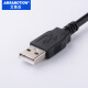 Aimoxun is suitable for Mitsubishi plc programming cable data cable fx3u communication download connection debugging cable usb to round head 8-pin usb-sc09-fx [beginner model] economical type