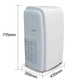 TCL Mobile Air Conditioner KYR-35/KY Large 1.5-horse movable air conditioner, heating and cooling vertical kitchen room integrated cooling and drainage