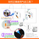 
BOOXT ​​AT-7009 Industrial Pulse Narrow-Edge Handheld Pneumatic Belt Sand Machine 10*330 Arc Angle Position Grinding Orange