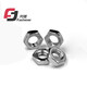 Fangteng 304 stainless steel GB6172 standard hexagon thin nut fine tooth thin nut flat thin nut nut M3-M30 M3 thin nut [50 pieces] thick 1.8