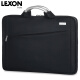 
LeXON shoulder bag men's business laptop 16-inch computer bag casual thin handbag briefcase briefcase black-LN1049N3 medium bag 13.3 inches