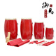 御马 9cm 12cm 14cm 15cm成人腰鼓儿童腰鼓 秧歌鼓 民族鼓打击乐器 15cm腰鼓+鼓棒+背带+方巾