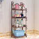 
Worm-style bathroom storage rack Floor-standing bathroom washbasin rack Toilet and kitchen storage rack Layer rack z675 Z674-4 floor white