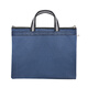 
Jin Longxing A4 office handheld briefcase canvas bag portable document bag canvas document bag business file storage bag large capacity file bag storage bag 5009 blue