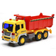 Literary large inertial engineering vehicle set dump truck boy toy beach truck truck model children's toy car medium dump truck green