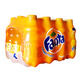 Coca-Cola Fanta Orange Flavored Carbonated Drink 300ml*12 Bottles Fruity Soda Convenient for Travel Mini Bottle