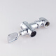 
Guyuan Tongming-mounted foot-pedal toilet flushing valve 3524 horizontal telescopic foot-release valve (1 inch water inlet and 1 inch water outlet)