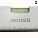 Budweiser Lion aluminum alloy level high-precision magnetic bubble level small mini level multi-function level with magnetic level 500mm