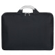 
LeXON shoulder bag men's business laptop 16-inch computer bag casual thin handbag briefcase briefcase black-LN1049N3 medium bag 13.3 inches