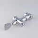 
Guyuan Tongming-mounted foot-pedal toilet flushing valve 3524 horizontal telescopic foot-release valve (1 inch water inlet and 1 inch water outlet)