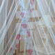 European-style encrypted ceiling mosquito net dome ceiling princess mosquito net ceiling hanging style larger palace round Korean bed curtain A-22 water green 1.35 meters bed