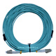 EB-LINK 电信级LC-LC铠装OM3万兆多模双芯10G光纤跳线OM4双工尾纤防鼠咬抗拉抗压 铠装万兆多模双芯OM4 35米
