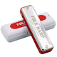 Tombo Ten-Loch Mundharmonica für Erwachsene Studenten Anfänger Blues Blues Paddy Irish Scale 6610H 10-Loch A-Tune-Paddy-Skala