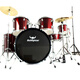 
Bullfighter drum set adult children professional jazz drum 7 drum 3 cymbals 4 cymbals percussion instrument Burgundy 7 drum 3 cymbals
