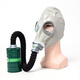 Tangfeng gas mask chemical toxic gas fire mask anti-organic gas mask fire escape mask gas mask for spray painting respiratory mask mask + catheter + No. 7 filter tank