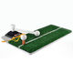 PGM Version améliorée Golf Swing Exerciser Golf Practif Golf Practif Mini importé 66 Grass sur fond blanc