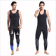 SBART 3/5MM wetsuit split thickened to keep warm and cold, winter swimming sports surfing deep snorkeling anti-scratch jellyfish suit 1164 black 5MM one-piece XXXL