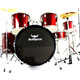 
Bullfighter drum set adult children professional jazz drum 7 drum 3 cymbals 4 cymbals percussion instrument Burgundy 7 drum 3 cymbals