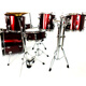 
Bullfighter drum set adult children professional jazz drum 7 drum 3 cymbals 4 cymbals percussion instrument Burgundy 7 drum 3 cymbals
