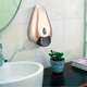 
Bosharon Hand press soap dispenser Hotel and hotel without punching wall hanging manual soap dispenser bottle double-head soap dispenser shower gel box 1098D single grid gold