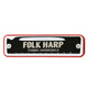 Tombo Ten-Loch Mundharmonica für Erwachsene Studenten Anfänger Blues Blues Paddy Irish Scale 6610H 10-Loch A-Tune-Paddy-Skala