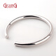 GsunGPt950 Platinum Eternal Promise Smooth Bracelet Platinum Round Stick Bracelet Open Hollow Round Bracelet Need to be customized PSLV068 For customized products, please contact customer service