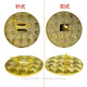 
The Mao Master's Magnificent Brooch Pin-buckle Style, Grandpa Mao Leader Great Man Men and Women's Commemorative Characters Avatar Badge Organic Glass Classmate Party Burgundy Clothes Accessories Badge Needle Diameter 2.5CM-Card Head Bag Pack