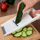 Fengchi grater multifunctional vegetable cutter shreds and slices radish and potato shreds grater kitchen gadgets vegetable cutter grater grater household shredder cucumber 6-piece set grater