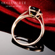 Eucaini Jewelry Gemstone Ring 18k Rose Gold Ring 1.8 Carat Diopside Finger Ring Colored Jewelry 18K Rose Gold Need to customize the ring 7-10 working days