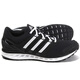 Adidas unisex breathable cushioning lightweight casual sports jogging shoes BA8477 No. 1 black/bright white size 5/37.5