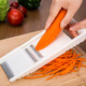 Fengchi grater multifunctional vegetable cutter shreds and slices radish and potato shreds grater kitchen gadgets vegetable cutter grater grater household shredder cucumber 6-piece set grater