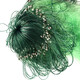 Huaiyu 1.5-3 meters high, soft green silk net, three-layer wire net, fishing net, sinking net, three-layer net, fish net, 1.5 meters, 2 fingers, 80 meters, green silk three-layer net