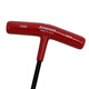 BONDHUS United States Borton T-shaped Allen Wrench T-handle Hexagonal Imported Hardware Tool T-shaped Wrench Hexagonal Edge Metric Flat Head 6mm Length 152mm (15268)
